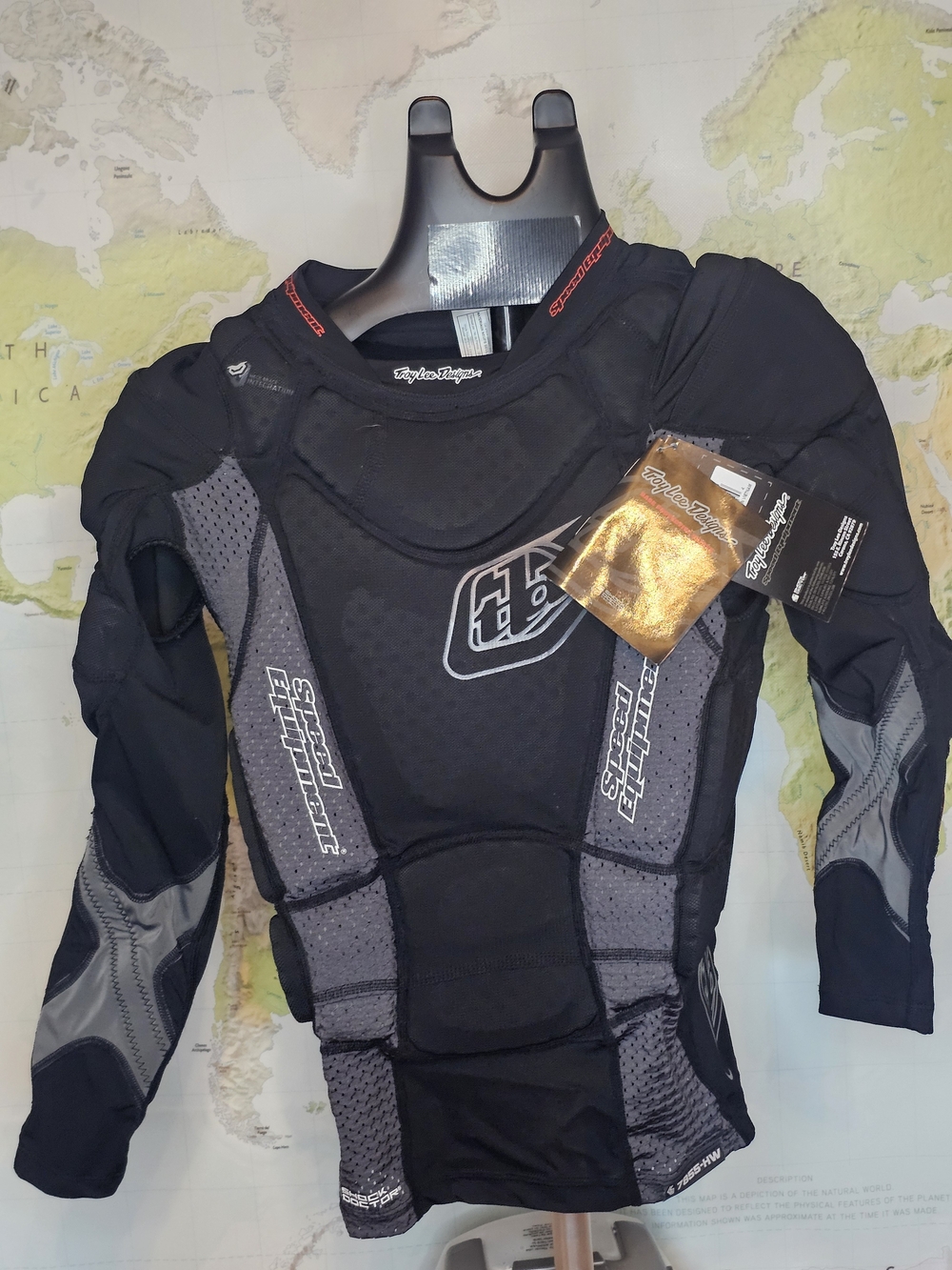 Troy Lee Designs Kids Black Athletic Top - Small
